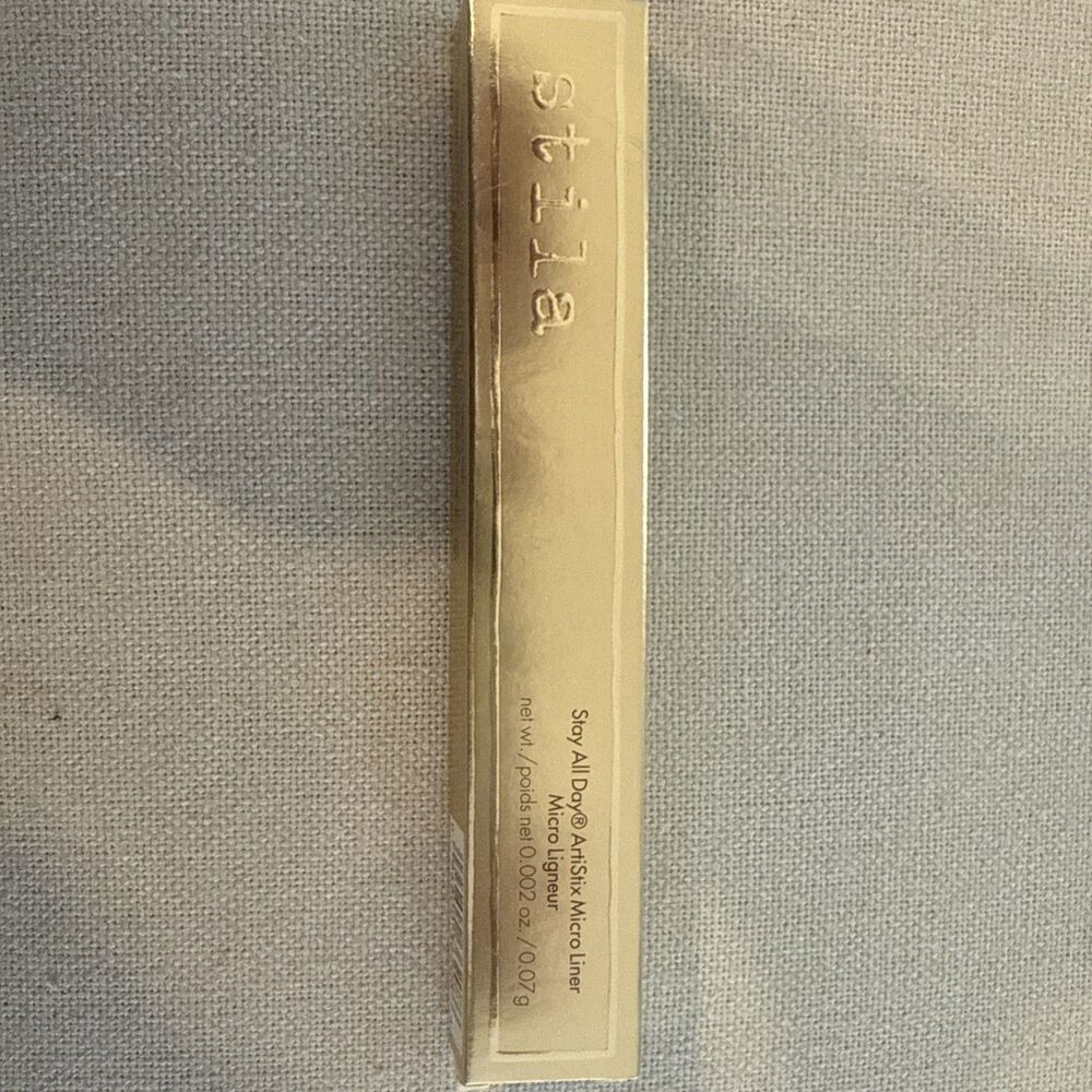 STILA Stay All Day Artistix Micro Eye Liner Matte Black 0.002 oz NIB